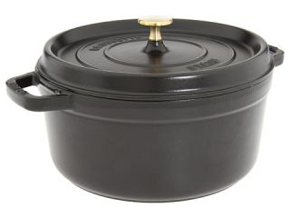 Staub Wide Round Oven Shallow Cocotte 6 Qt Basil