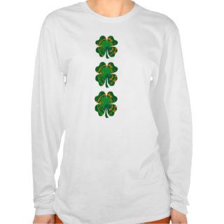 3 Lucky Ink Clovers Tshirts
