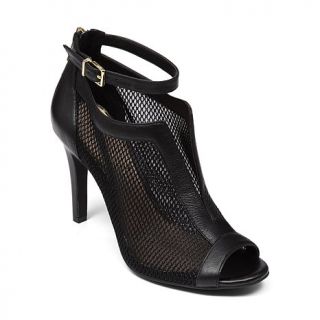 Jessica Simpson "Rossi 2" Leather and Mesh Peep Toe Pump