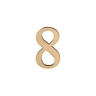 Walnut Hollow Wood Letters and Numbers 1 1/2" 2/pkg   8   House Numbers  