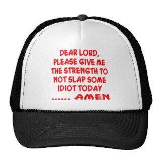 Dear Lord Please Give Me The Strength To Not Mesh Hat