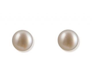 Honora Button Freshwater Cultured Pearl Stud Earrings   6mm —