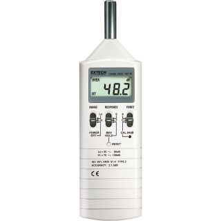Extech Type 2 Sound Level Meter, Model# 407736  Automotive Diagnostics