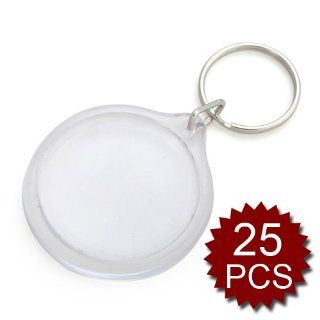 Shop 25pcs Acrylic Photo Keychains, 1 3/4 Inch Round Shape, Perfect for Number Tag at the  Home Dcor Store