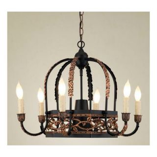 Napa Chandelier Pot Rack with Shade