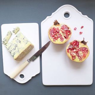set of ceramic chopping boards by lilac coast
