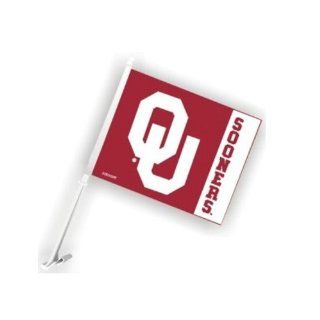University of Oklahoma Sooners   Car Flag w/panel style & OU logo  Automotive Flags  Sports & Outdoors