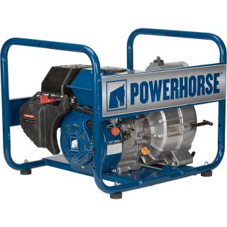 Powerhorse Full Trash Water Pump — 3in. Ports, 11,820 GPH, 1 1/8in. Solids Capacity, 208cc Powerhorse Engine  Engine Driven Full Trash Pumps
