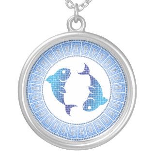 Pisces Zodiac Pendant Necklace
