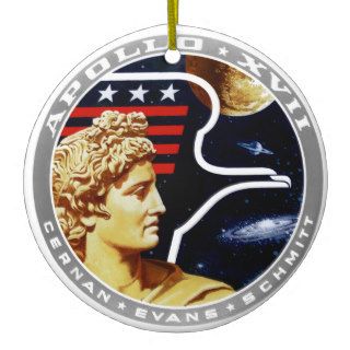 Apollo 17 The Final Hurrah Christmas Ornaments