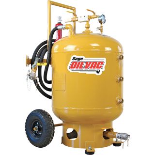 Sage Oil Vac Fluid Recovery System — 30 Gallons, Model# 30080 Cart  Oil Extractors