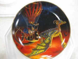 Dragon Calmer Collectible Plate by Myles Pinkney from The Franklin Mint Heirloom Recommendation Royal Dalton Limited Edition Fine Bone China Plate Number RA5874 Toys & Games