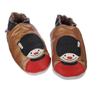 'on parade' soft leather baby shoes by pre shoes