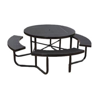 Round Expanded Portable Picnic Table