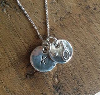 personalised tennis charm necklace by anne reeves jewellery