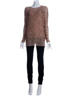 Gold Hawk Sequin Top