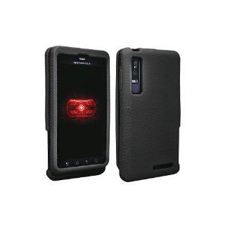 OEM Verizon Snap On Silicone Cover Case for Motorola Droid 3 (Black) Cell Phones & Accessories