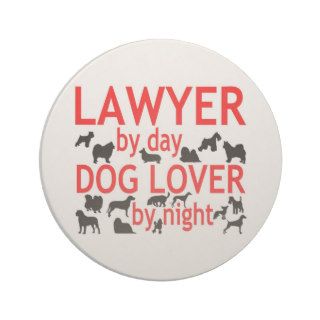 Lawyer Dog Lover Drink Coasters