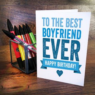 happy birthday boyfriend by a is for alphabet