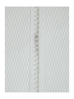 Linea Pique weave duvet cover sets in white