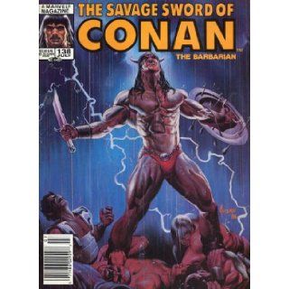 The Savage Sword of Conan the Barbarian (Volume 1, Number 138, July 1987) Books