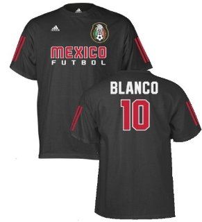 Cuauhtemoc Blanco Mexico Futbol / Soccer Black Jersey Name And Number Youth T Shirt X Large  Sports Fan Jerseys  Sports & Outdoors
