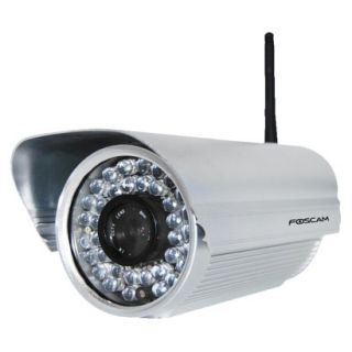 Foscam Outdoor H.264 Wireless IP Camera   Silver