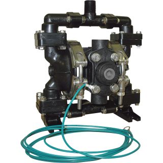 Sandpiper Air-Operated Double Diaphragm Pump — 1/4in. Inlet, 4 GPM, Acetal/PTFE, Model# PB1/4, TT3CA  Air Operated Oil Pumps