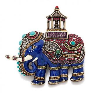 "Queen of Siam" Elephant Design Enamel Pin