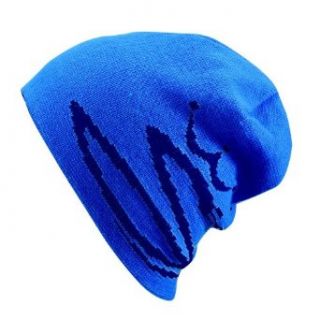 New 2014 Cobra Reversible Beanie Winter Hat Color Blue/Blue Aster  Sports & Outdoors