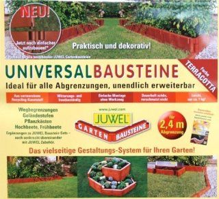 Juwel Universal Garten Baustein Farbe Terracotta, 4 Stck Garten