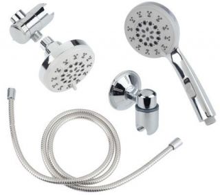 Eco Spa 5 Function Multi Shower Set w/WaterSave & Pause Mode —