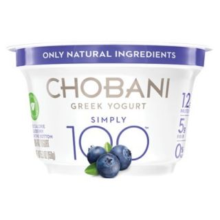 Chobani Simply 100™ Non Fat Blueberry Greek Yogu