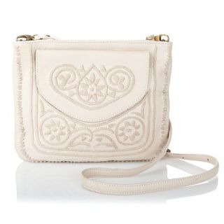 Clever Carriage Company and Embroidered Leather Crossbody