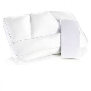 Tony Little DeStress® Micropedic Sleep Pillow with White Pillow Cover   Jum