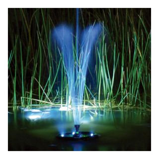 Pond Boss Floating UV Filter and Fountain with Pump, Model# FUBFL  Pond Cleaners