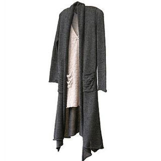 alpaca long cardigan by cocoonu