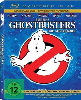 Ghostbusters (4K Mastered) [Blu ray] Dan Aykroyd, Bill Murray, Sigourney Weaver, Harold Ramis, Rick Moranis, Ivan Reitman DVD & Blu ray