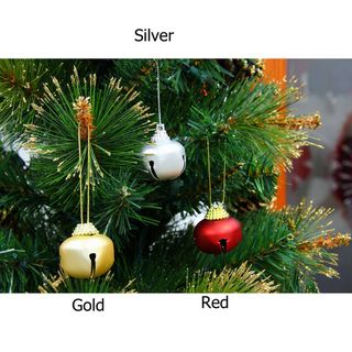 Metal Holiday Bells (Set of 12) Seasonal Decor