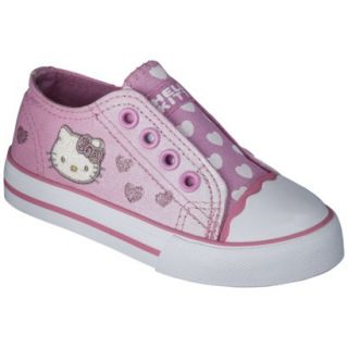Toddler Girls Hello Kitty Canvas Sneaker   Pink