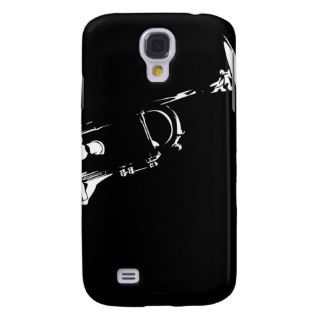 Abstract Jazz Trumpet iphone 3G Case Galaxy S4 Cover