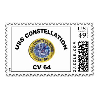 CV 64 USS Constellation Postage Stamps