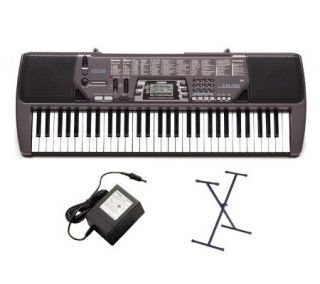 Casio CTK700 61 Key Full Size Keyboard with Stand and Adapter —