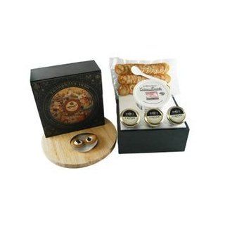 Premium Farmed Caviar Gift Set in Presentation Cooler (Free Overnight Shipping)  Caviars And Roes  Grocery & Gourmet Food