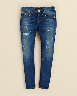 True Religion Girls' Julie Vintage Skinny Jeans   Sizes 7 14's