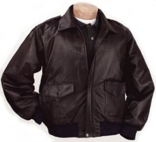 Burk's Bay Men's Napa Leather Bomber Jacket at  Mens Clothing store Leather Outerwear Jackets