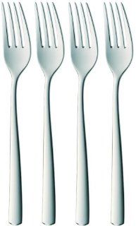 Set of 4 Bistro Dinner Forks Flatware Forks Kitchen & Dining