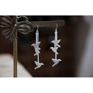 bird earrings  by lavender room