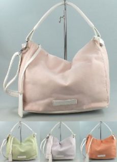 MARCO TOZZI BAGS Handtasche, Henkeltasche, 4 Farben Pastelltne mint grn, lavendel lila, rosa oder candy, Farbelavendel Schuhe & Handtaschen