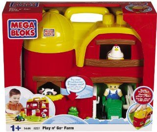 Mega Bloks 8227   Maxi ausklappbarer Bauernhof Spielzeug